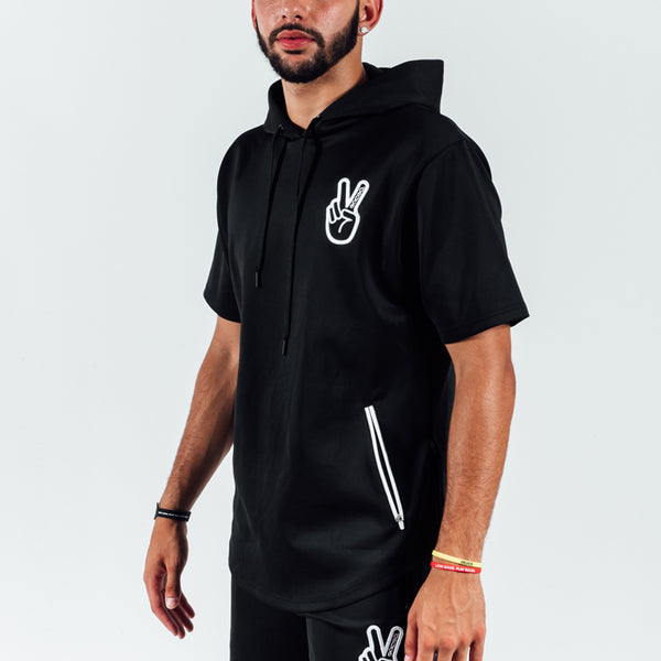 Deuce SS Hoodie | Black - Deuce Brand