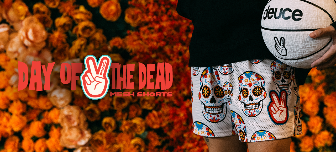 Exclusive Release: Deuce 'Day of the Dead' Mesh Shorts – Deuce 