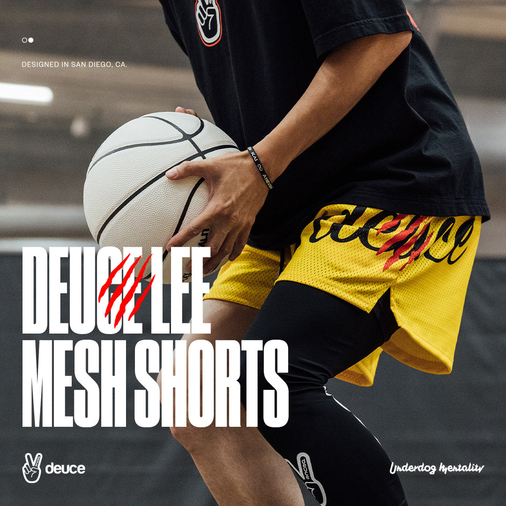 NEW DROP: DEUCE LEE MESH SHORTS