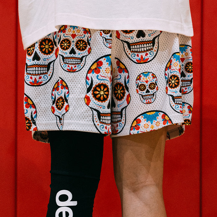 Deuce Mesh Shorts | Day of the Dead – Deuce Brand