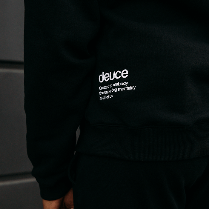 Deuce SS Hoodie | Black 2XL / Black