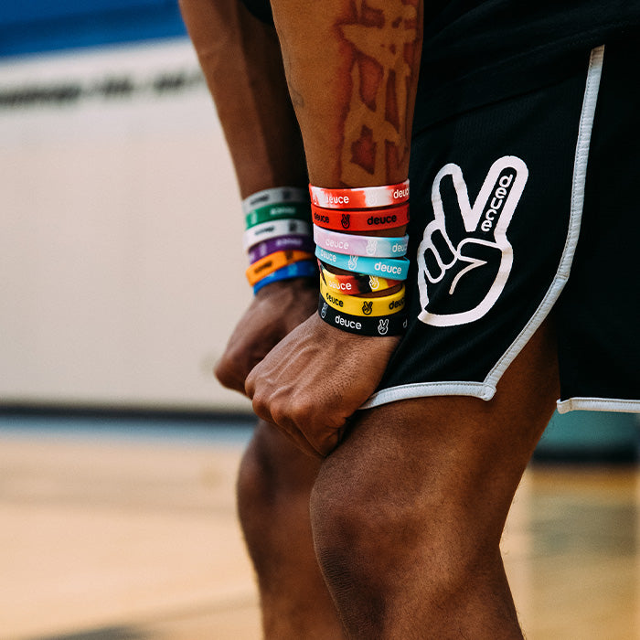 Deuce brand baller wristband NBA waldo