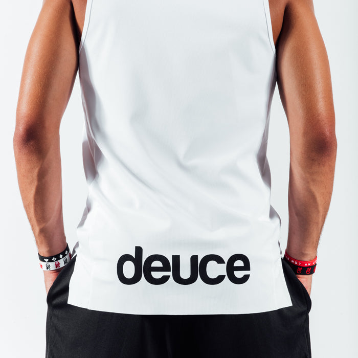 Deuce Athletic Tank Top | White Medium / White